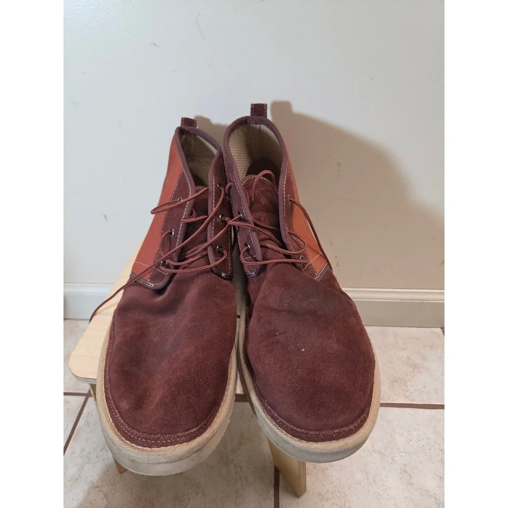 UGG Mens Neumel Hyperweave Suede Chukka Boots Brown 1095676 Size 16